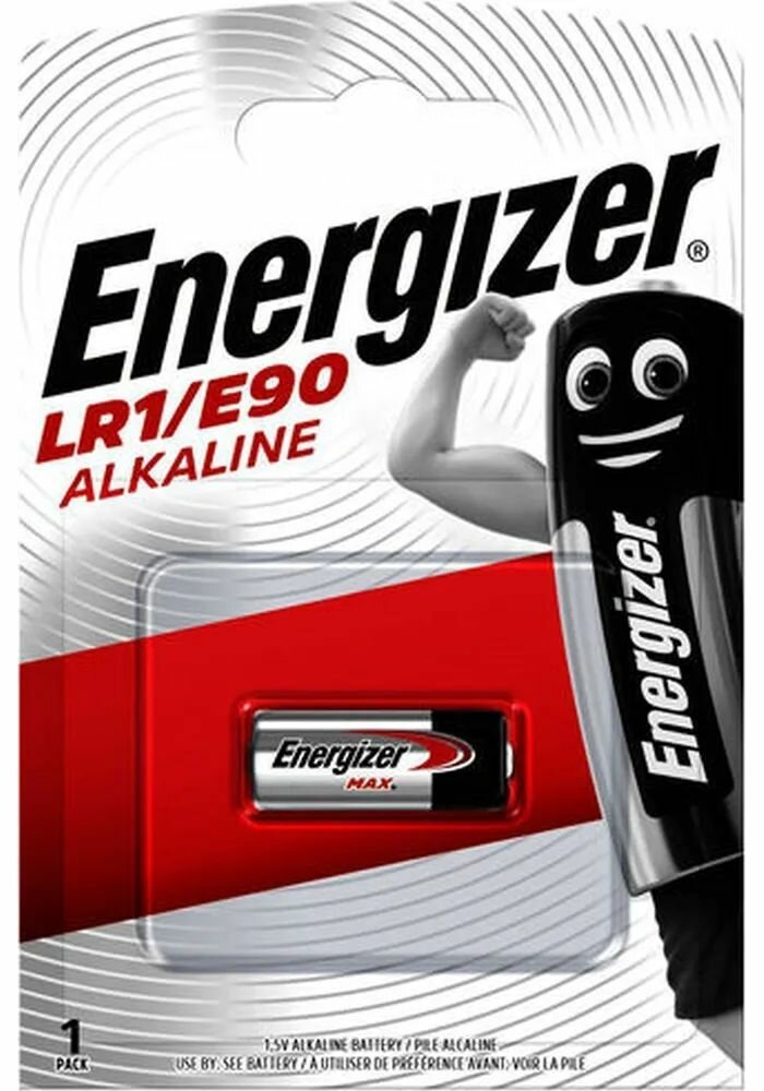 Батарейка Energizer LR1 N BL1 Alkaline 1.5V (E300781302)