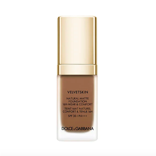 Dolce&Gabbana Тональный крем Velvetskin Matte Foundation, 420 Tan тональное средство aden тональный крем make up cream foundation