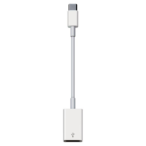 Переходник Apple USB-C на USB 3.1 original adapter белый