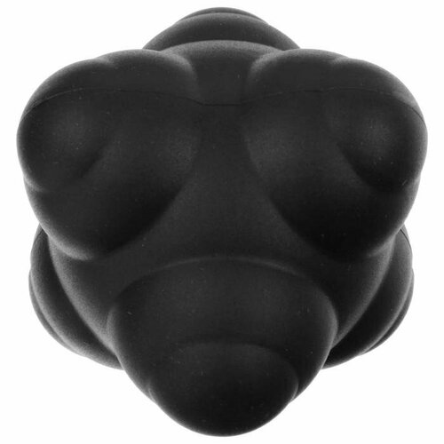 Мяч для тренировки скорости реакции ONLYTOP, цвет чёрный (комплект из 4 шт)