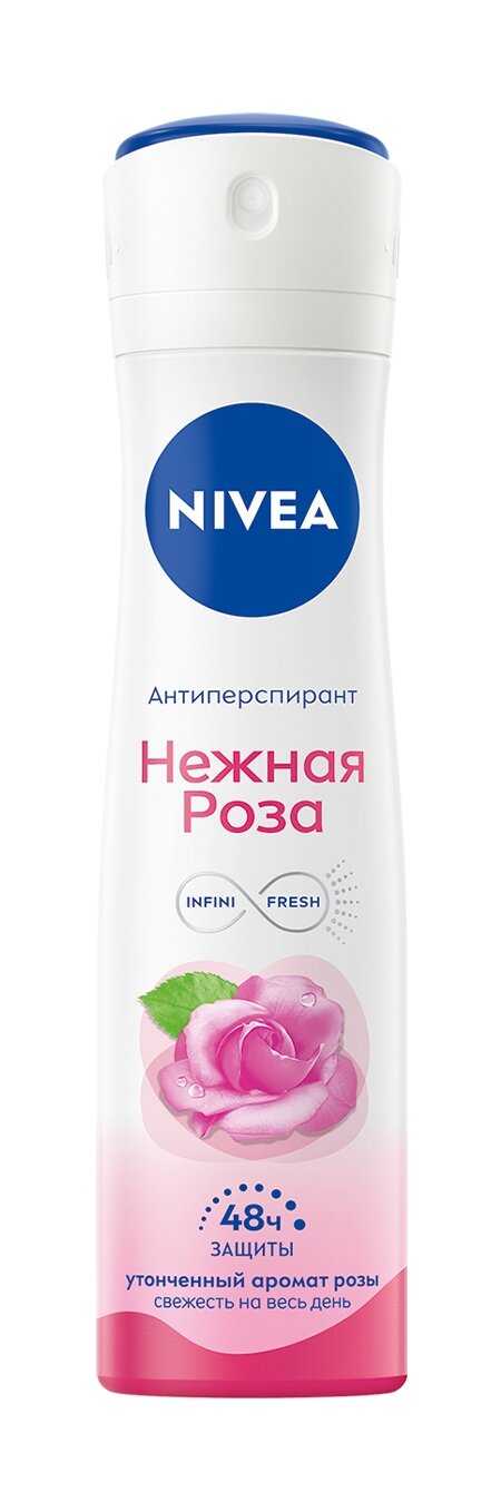 NIVEA Антиперспирант спрей "Нежная роза"