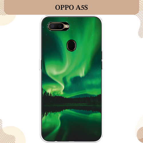 Силиконовый чехол Ночные пейзажи 7 на Oppo A5s / Оппо A5s