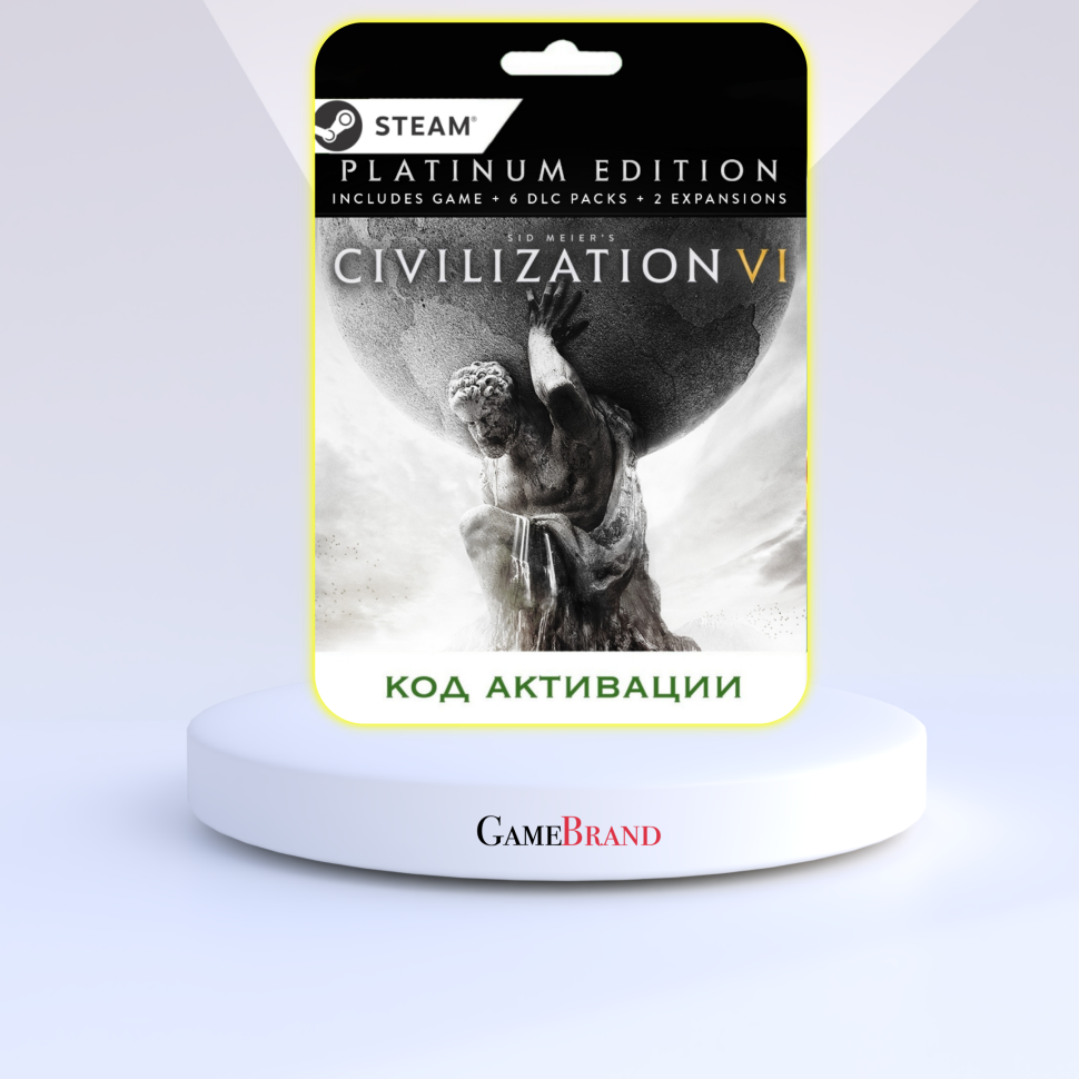 Игра Sid Meier´s Civilization VI Platinum Edition PC STEAM (Цифровая версия, регион активации - Россия)