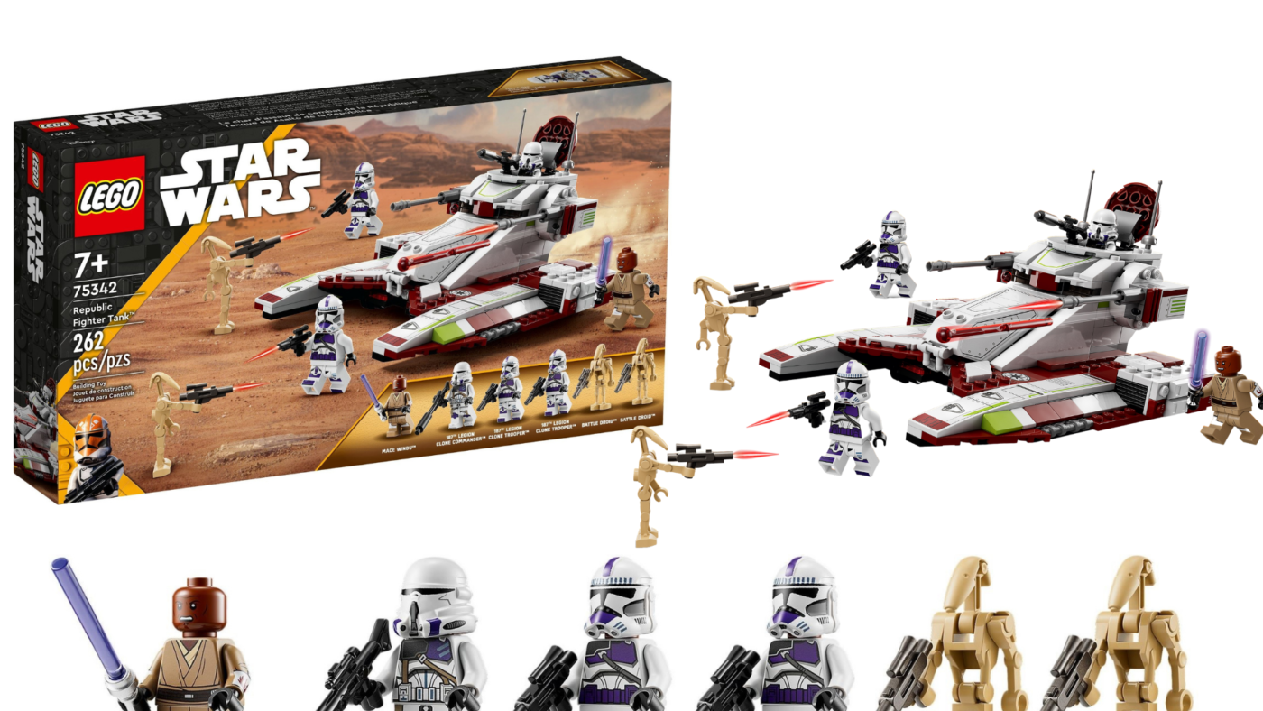 Lego Конструктор LEGO Star Wars 75342 Республиканский боевой танк