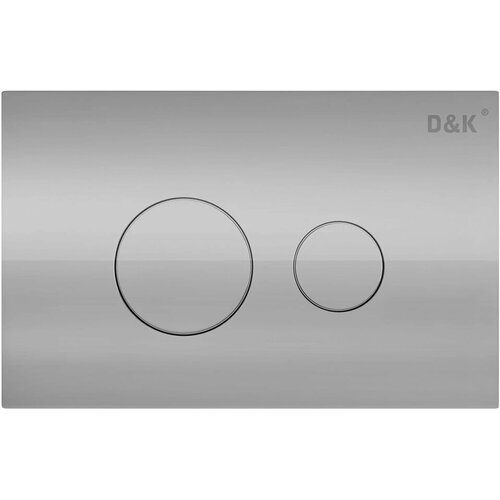 Смывная клавиша D&K Venice глянцевый хром DB1029001