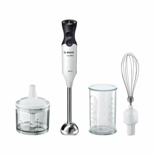 Bosch Блендер Bosch MS6CA4150 погружной 800 Вт 05 л 12 скоростей белый 1470200₽