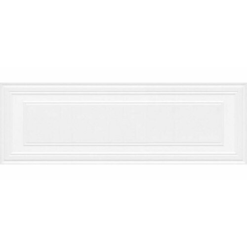 Керамическая плитка KERAMA MARAZZI 14008R Монфорте белый панель обрезной. Настенная плитка (40x120) (цена за 1.44 м2) бордюр монфорте белый структура обрезной 3 4х40