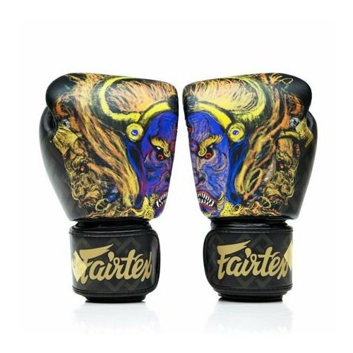 фото Премиальные боксерские перчатки fairtex "yamantaka" 16 oz