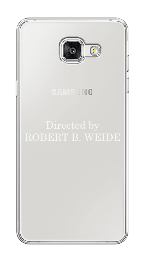Силиконовый чехол на Samsung Galaxy A5 2016 / Самсунг Галакси A5 2016 "Robert B Weide", прозрачный