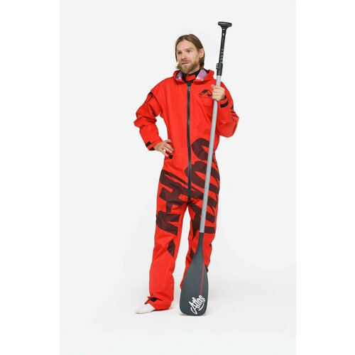 Сухой гидрокостюм ATLAS SUIT SPORT RED c неопреновыми носками