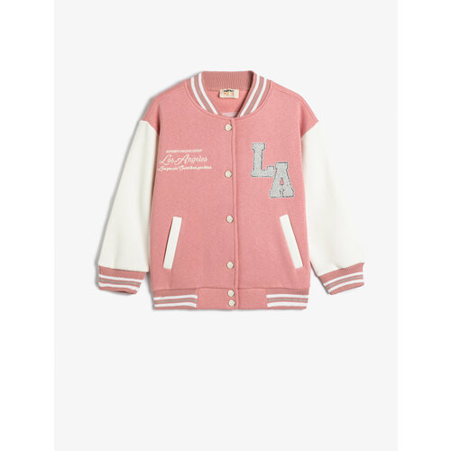 фото Бомбер koton, размер 5-6 лет, розовый