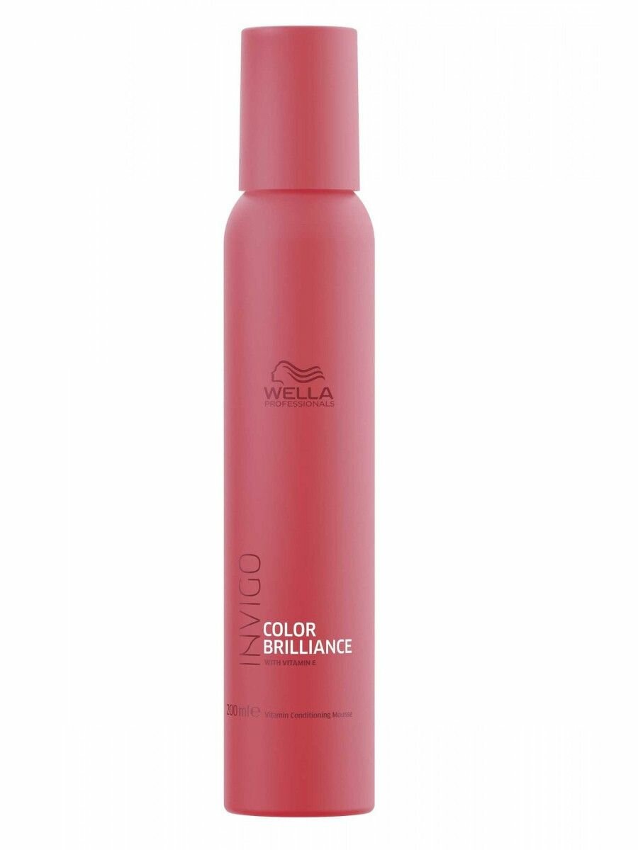 Wella Invigo Color Brilliance Vitamin Conditioning Mousse Кондиционирующий мусс с витамином Е (200 мл)