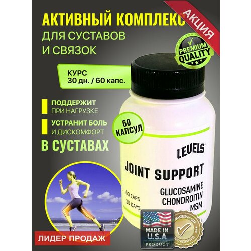 Joint Support для суставов и связок, глюкозамин, хондроитин, МСМ