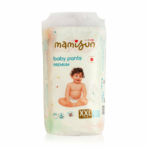 Подгузники-трусики MAMISUN детские XXL >15 кг, 32 шт