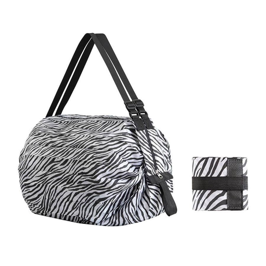 фото Сумка шоппер складная хозяйственная авоська