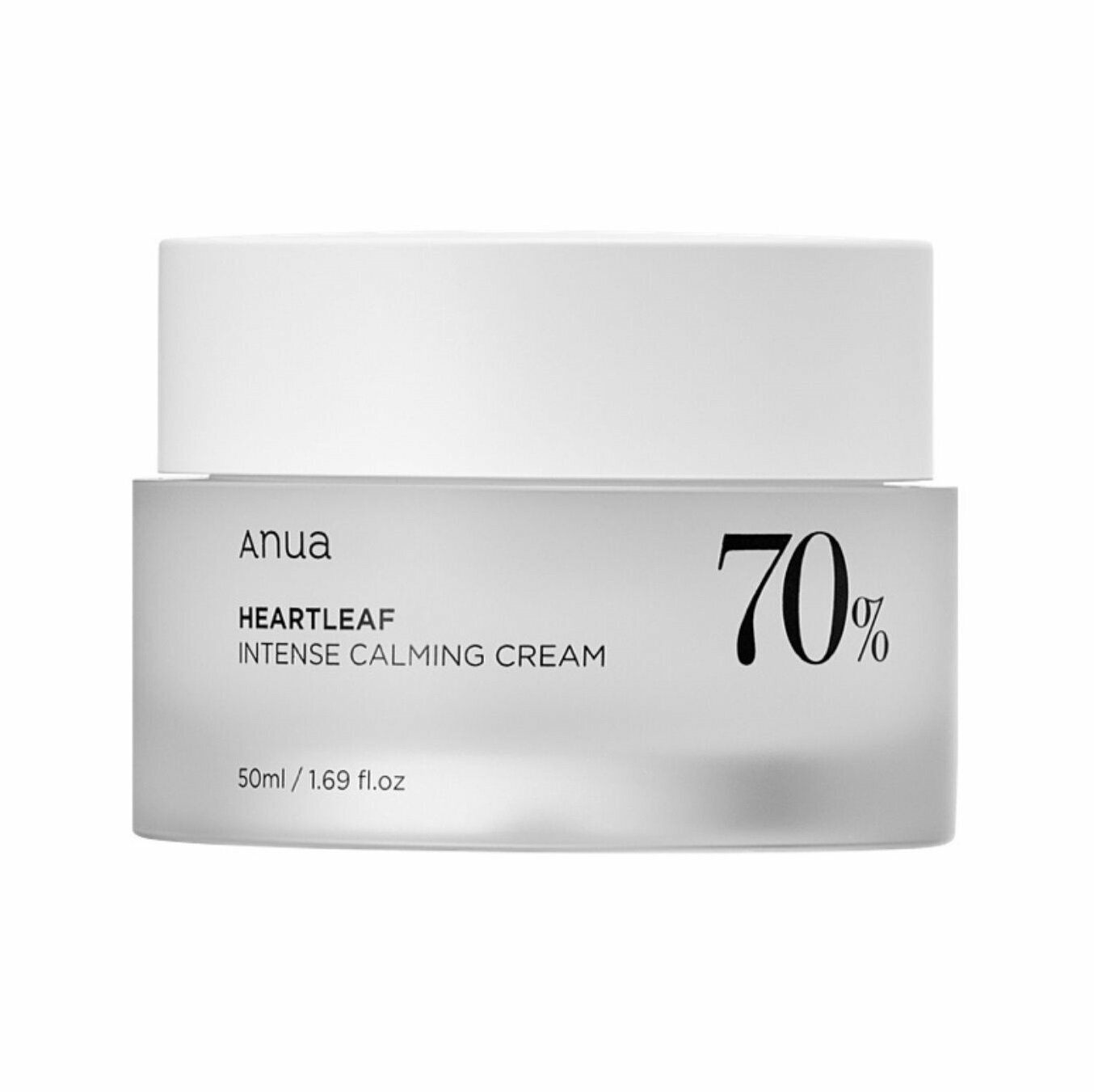 Крем для лица успокаивающий | ANUA Heartleaf 70% Intense Calming Cream 50 ml