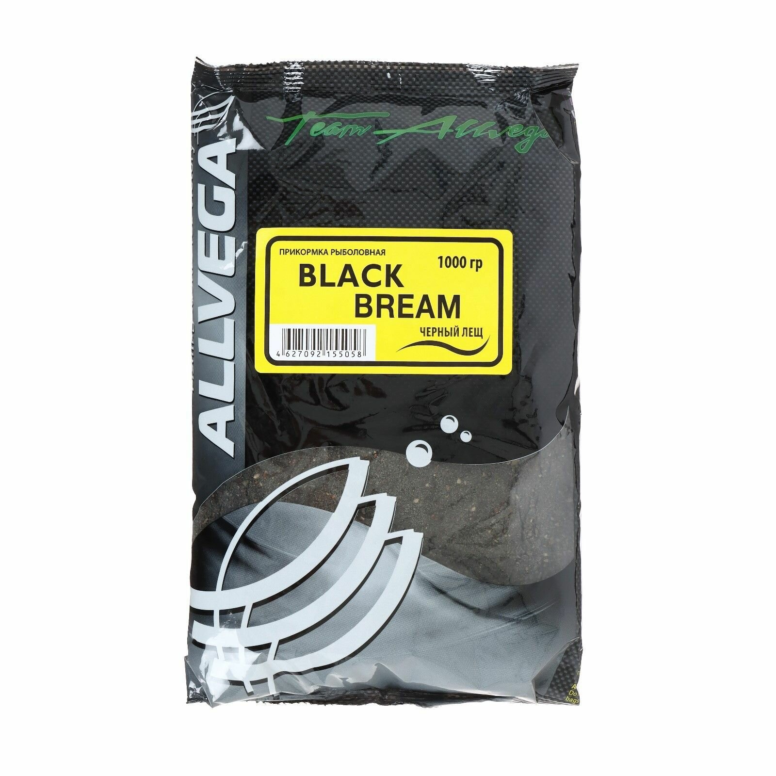 Прикормка ALLVEGA "Team Allvega Black Bream" 1 кг (черный ЛЕЩ) 2 штуки