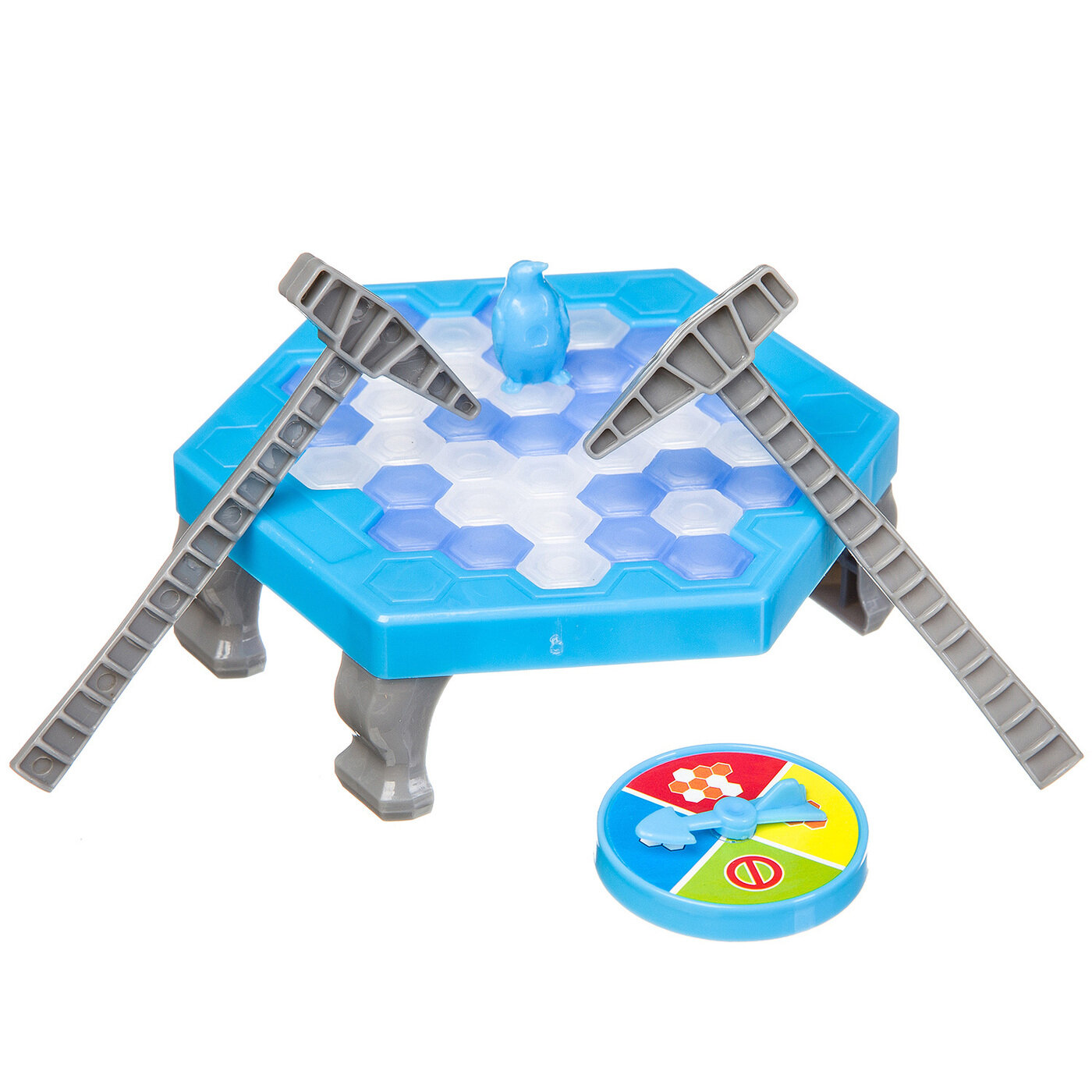 Игра настольная "ЛОВУШКА ДЛЯ ПИНГВИНА" мини-игра (Ф93553) - фото №7