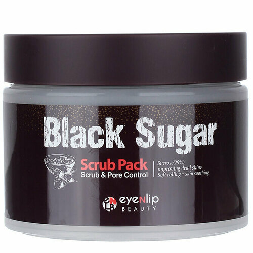 Скраб для лица Eyenlip Black Sugar Scrub Pack