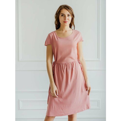 Платье Текстильный Край, размер 56, розовый