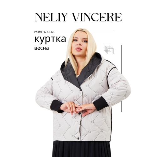 фото Куртка neliy vincere, размер 48, черный