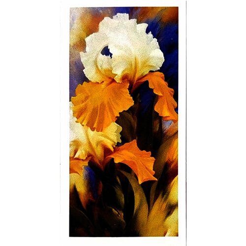 Алмазная мозаика 22*40см птицы, павлин, маки натюрморт, цветы, роза, пионы, букет, ирисы. Поп-арт детская/взрослая без подрамника, частичная выкладка