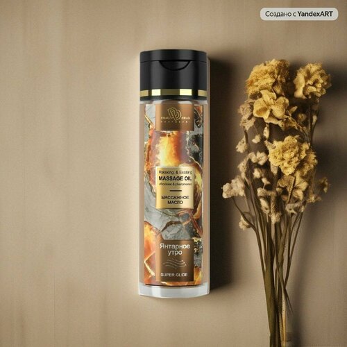 Массажное масло «Янтарное утро» - 250 мл.