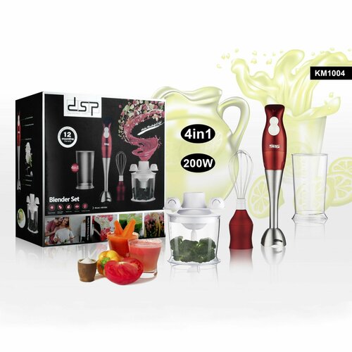 Погружной блендер DSP KM-1004 Миксер для измельчения еды электрический 399900₽