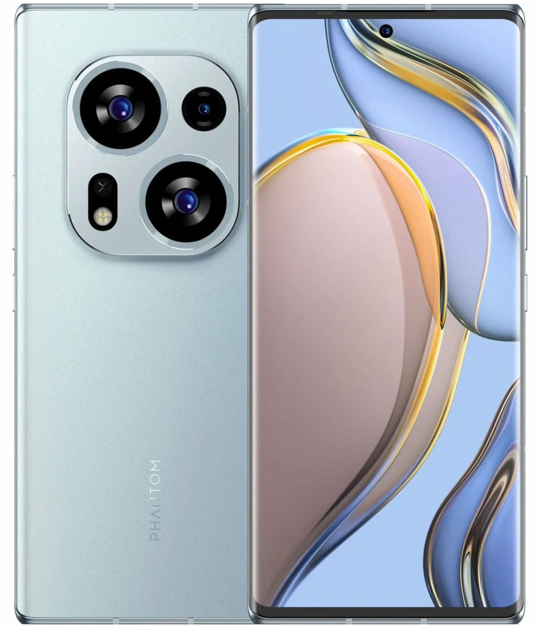 Смартфон TECNO PHANTOM X2 8/256 ГБ, 2 SIM, серебристый лунный