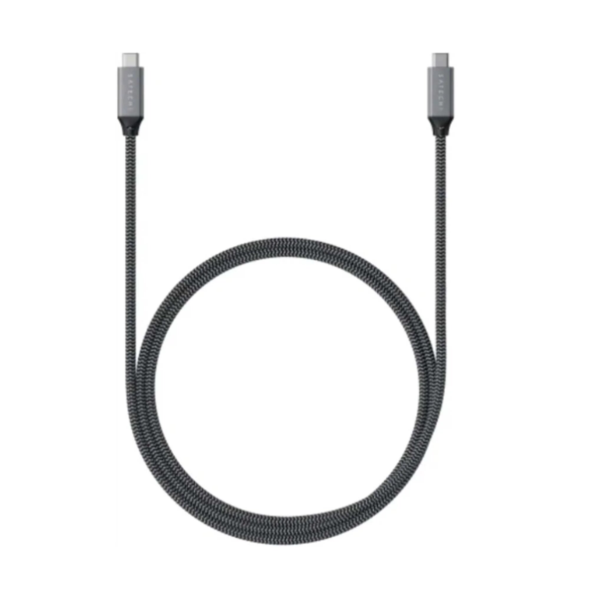 Satechi USB4 C to C space gray usb кабель type-c/type-c 80 cm