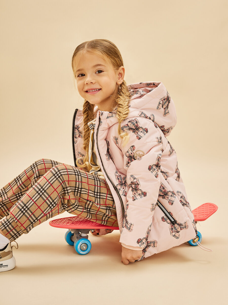 Куртка Noble People размер 104 розовый