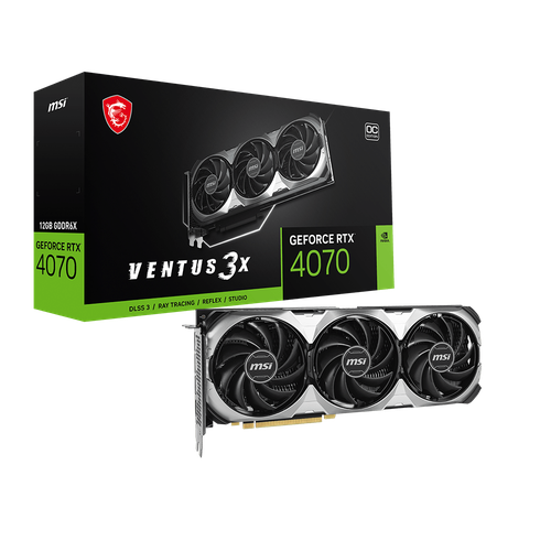 Видеокарта MSI RTX 4070 VENTUS 3X E 12G OC 8752000₽