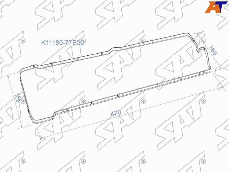 Прокладка клапанной крышки SZ J20A 96-05, Escudo /Grand Vitara