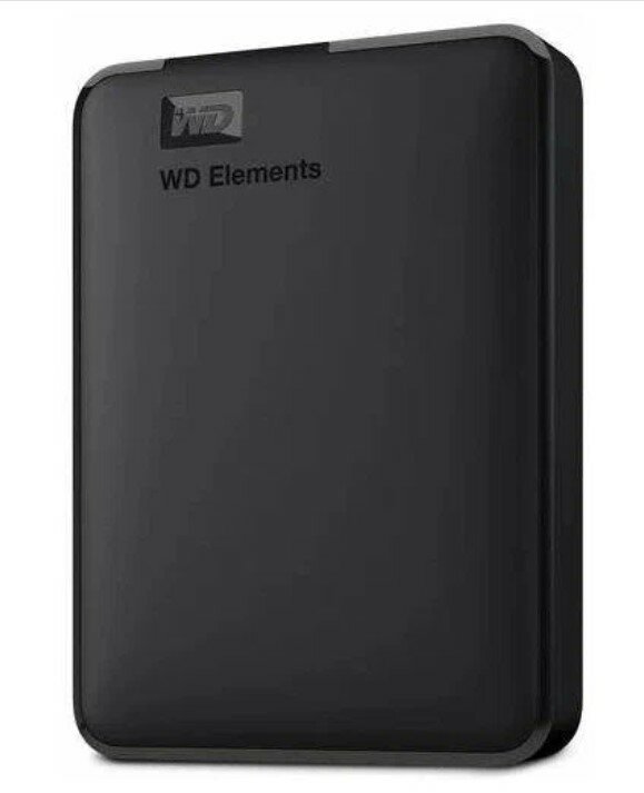 4 ТБ Внешний HDD Western Digital WD Elements Portable (WDBU), USB 3.0, черный