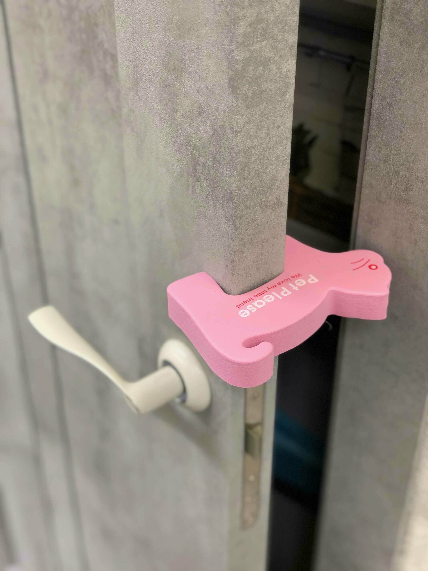 Фиксатор для двери «Кошка» TCWA-020, изолон, цвет розовый Леруа Мерлен - фото №2