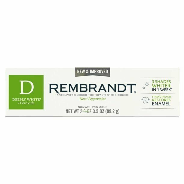 Зубная паста Rembrandt Deeply White + Peroxide Whitening