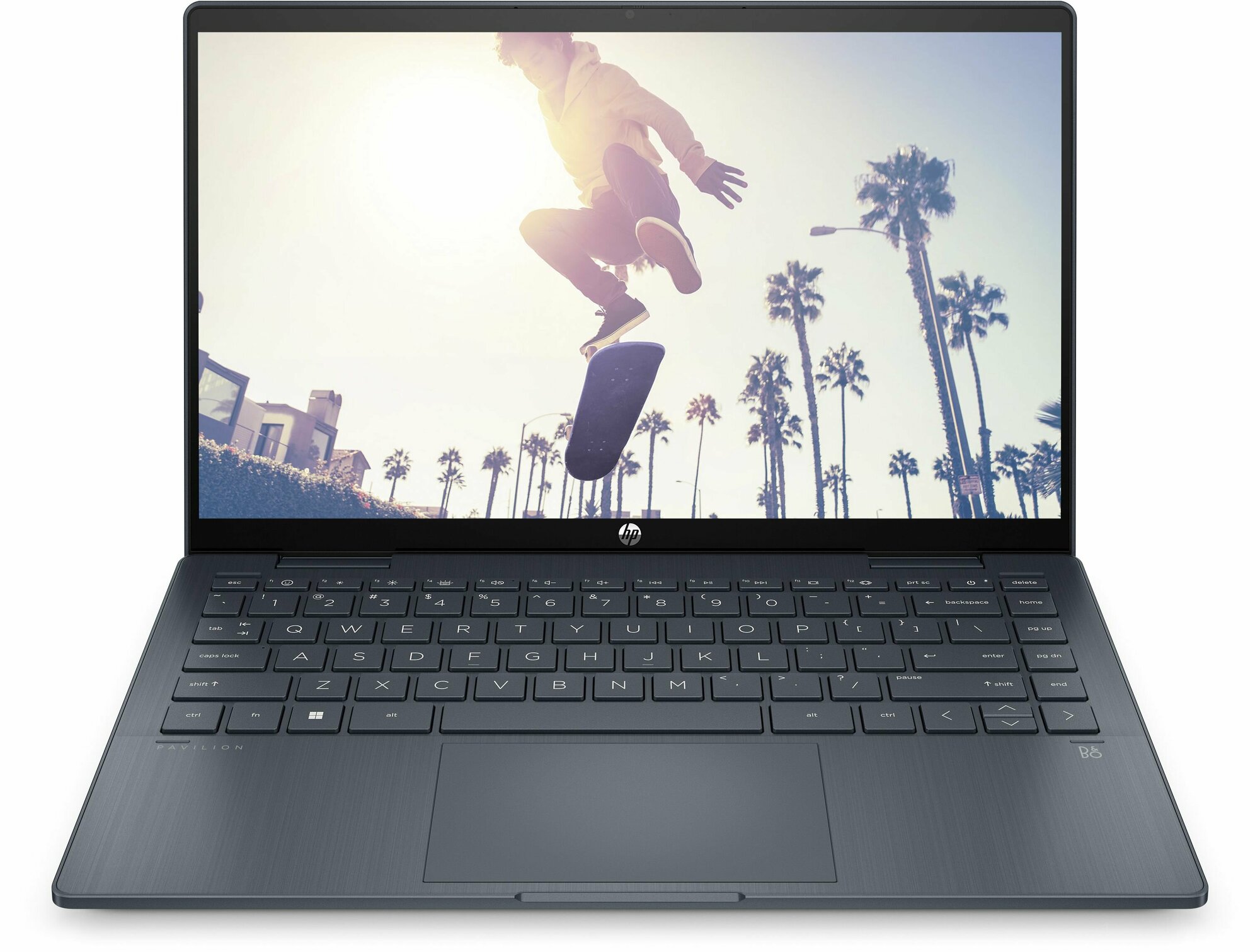 Ноутбук HP Pavilion x360 14-ek1027ci, 14", Intel Core i5 1335U 16ГБ, SSD 512ГБ, Intel Iris Xe graphics, синий (9d3t3ea)