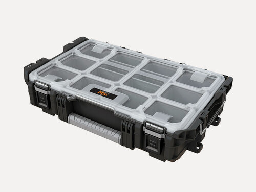 Изображение товара Ящик для инструментов Keter ROC органайзер PRO GEAR, для инструментов, металлический замок, черный