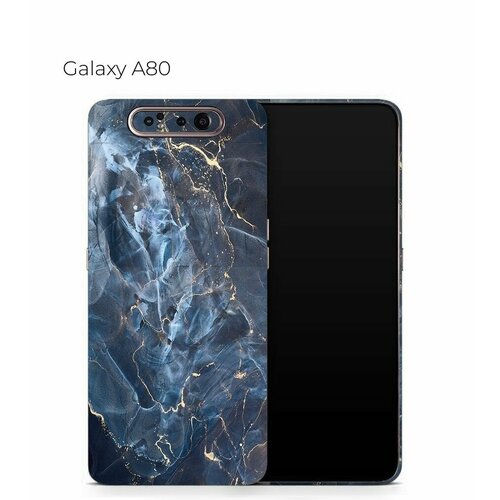 Гидрогелевая пленка на Samsung Galaxy A80 на заднюю панель защитная пленка для гелакси А80 гидрогелевая пленка на samsung galaxy a80 полиуретановая защитная противоударная бронеплёнка глянцевая