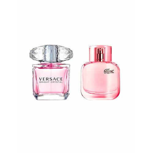 Versace Bright Crystal, Lacoste L.12.12 Pour Elle Sparkling 2 по 10 мл