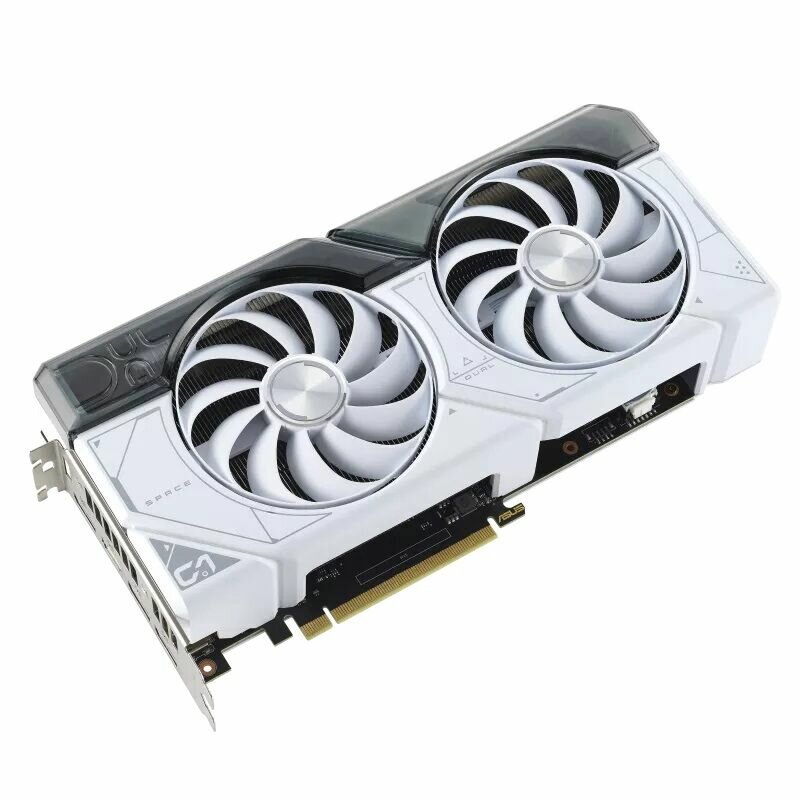 Видеокарта ASUS DUAL RTX4070 O12G WHITE 90YV0IZ4-M0NA00