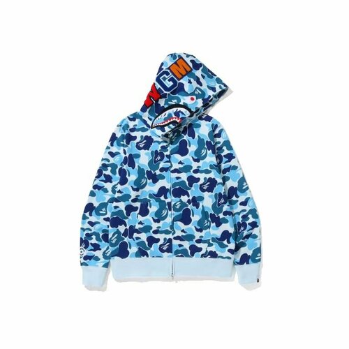 фото Худи a bathing ape, размер 42/44, голубой