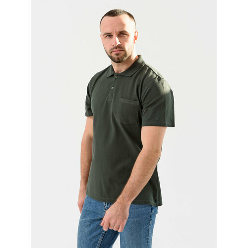Футболка Оптима Трикотаж, размер 54, зеленый комплект оптима трикотаж шорты футболка размер 54 зеленый