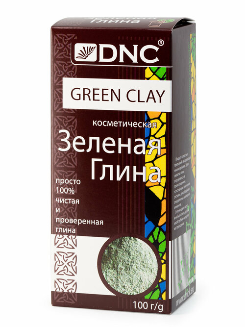 DNC Зеленая глина, 100 г, 100 мл