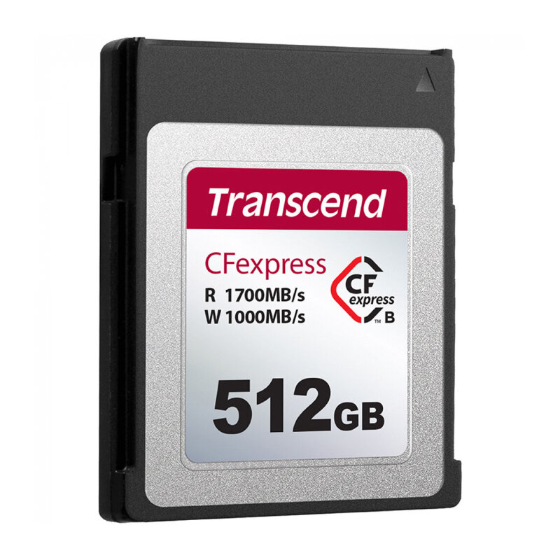 Карта памяти Transcend CFExpress Type B 512GB r/w 1700/1000MB/s TS512GCFE820