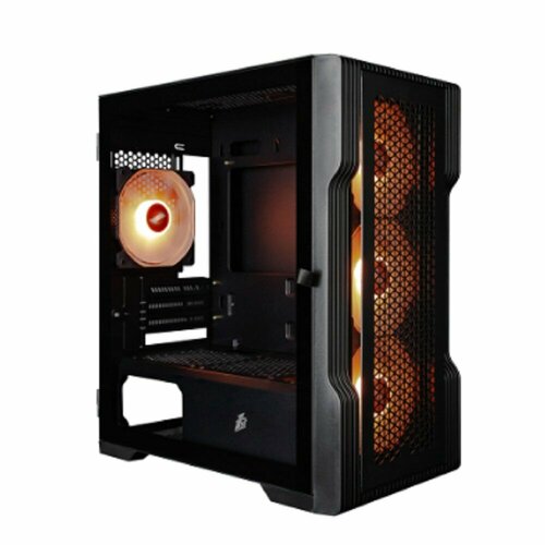 1stplayer корпус 1stplayer trilobite t3 g argb black matx 4x 120mm argb fans inc t3 g bk 4f2 ap 1STPLAYER Корпус TRILOBITE T3 ARGB Black mATX 4x 120mm ARGB fans inc. T3-BK-4F2 AP