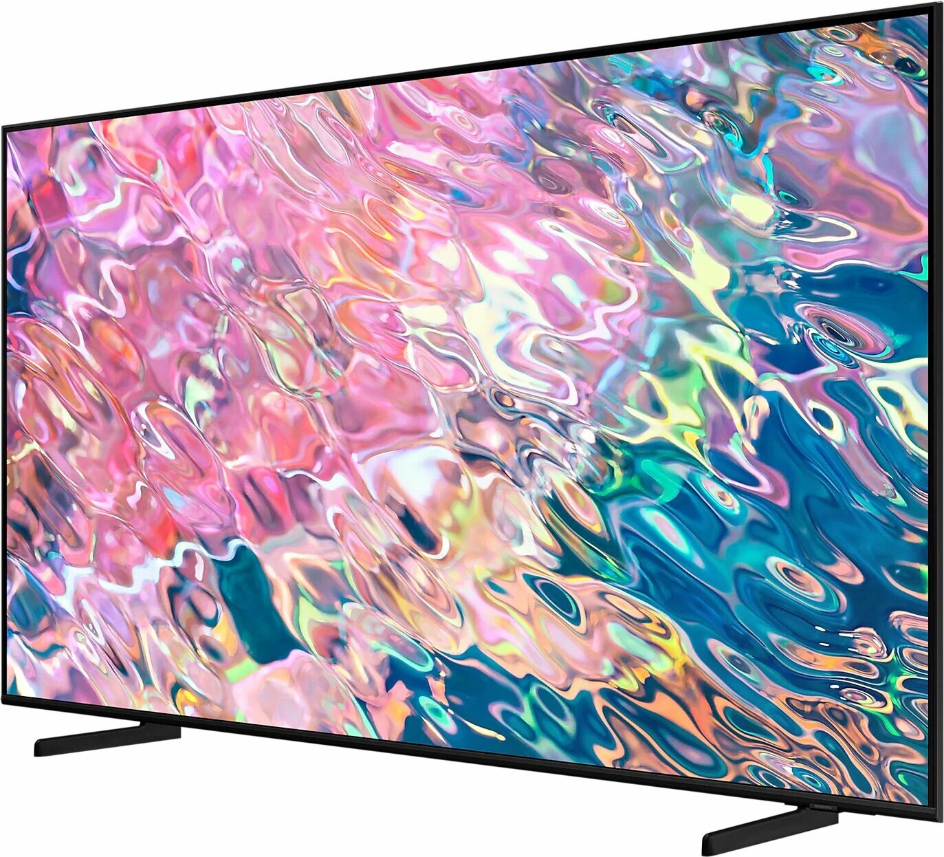 85" Телевизор Samsung QE85Q60BAU 2022 QLED, HDR, черный