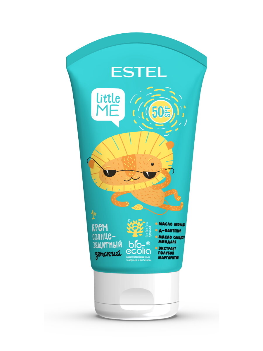 ESTEL LITTLE ME Детский солнцезащитный крем для лица и тела SPF 50, 150 мл