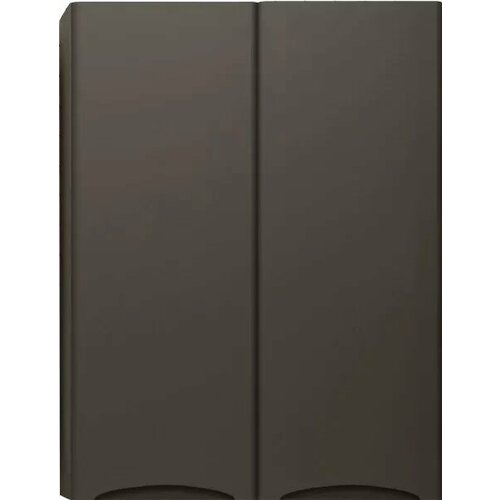 Шкаф двустворчатый 60x80 см черный матовый Style Line Бергамо СС-00002359 13208₽