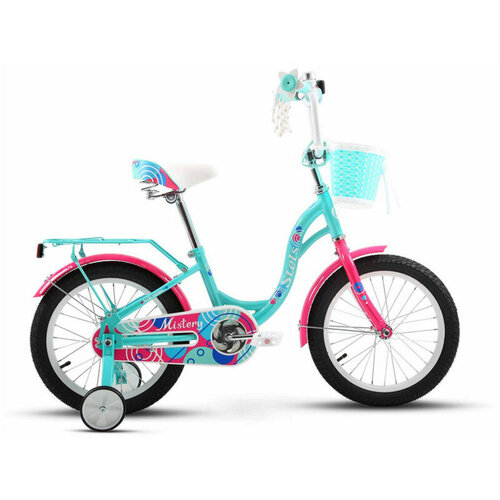 Детский велосипед Stels Mistery C 16 Z010 год 2024 цвет Зеленый 9600₽